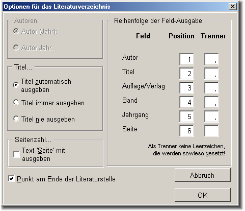 Optionen